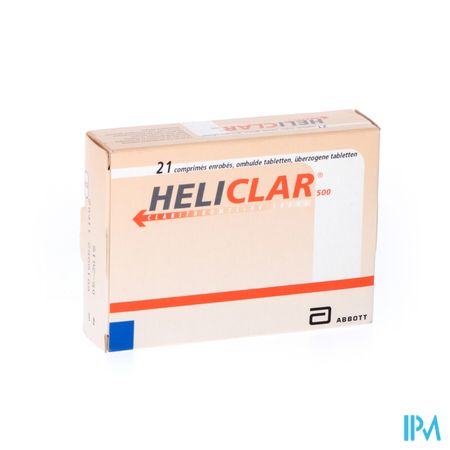 Heliclar 500 Comp 21 X 500mg 3
