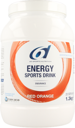 6d Sixd Energy Sports Drink Red Orange Pdr 1,3kg 3