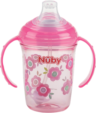 Nuby Antilekbeker Uit Tritan Met Print 240ml 6m+ 6