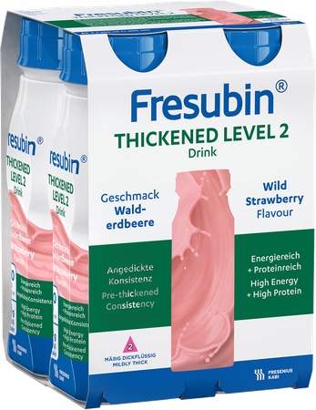 Fresubin Thickened Level 2 Drink Aardbei 4x200ml 2