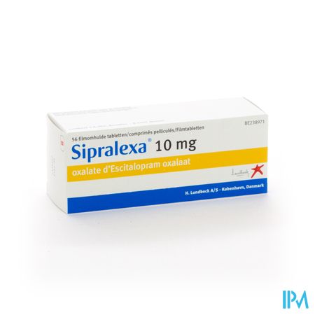 Sipralexa 10mg Tabl 56 X 10mg