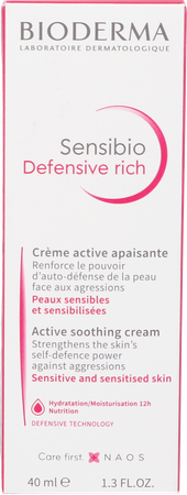 Bioderma Sensibio Defensive Rich 40ml 5