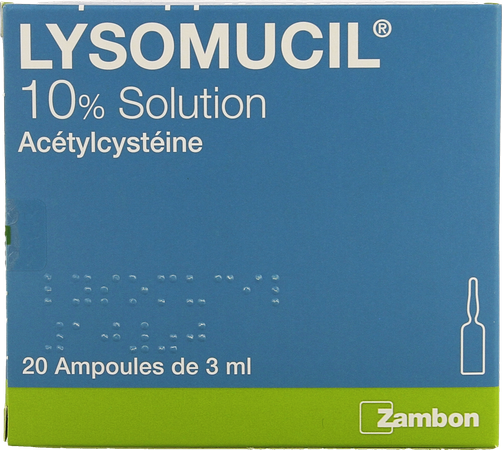 Lysomucil 10% Amp 20 X 300mg/3ml 6