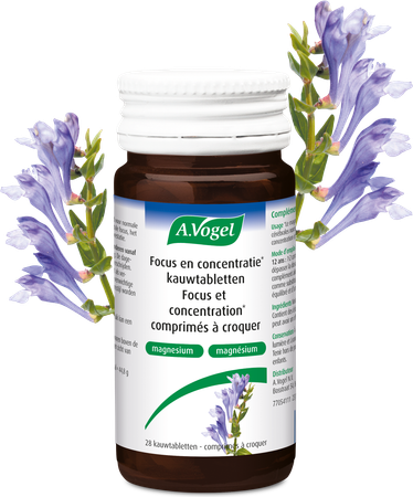 A.vogel Focus & Concentratie Kauwtabl 28 10