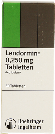 Lendormin Comp. 30 X 0,25mg 2