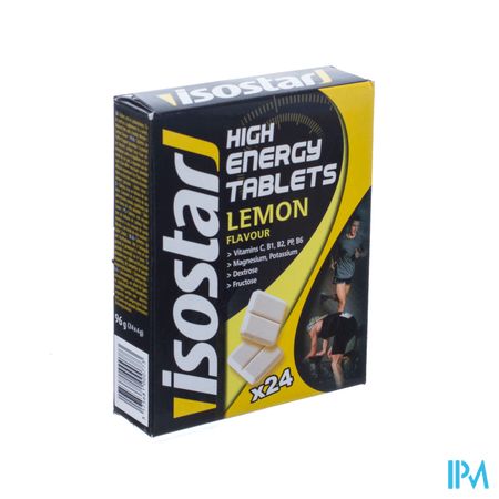 Isostar High Energy Lemon Tabl 24