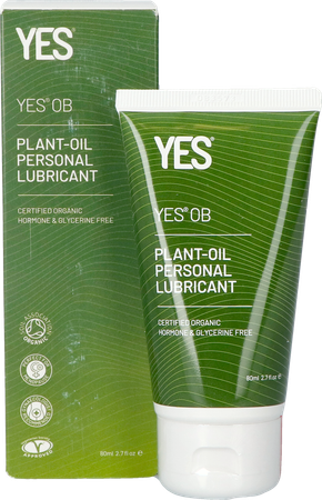 Yes Ob Glijmiddel Basis Plant. Olie Tube 80ml 5