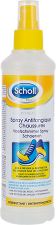 Scholl Spray Antifongique Chaussures 250ml 1
