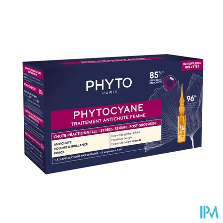 Phytocyane Traitement Chute Reactionnel. Amp12x5ml