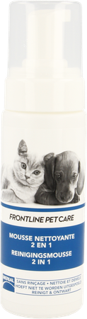 Frontline Pet Care Mousse Nettoyant 2en1 150ml