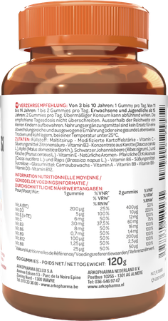 Arko Junior Multivitamines Gummies 60 6