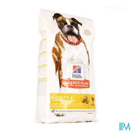 Science Plan Canine Adult Light Medium Chick.2,5kg