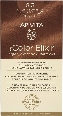 Apivita My Color Elixir 8.3 Light Blonde Gold 1