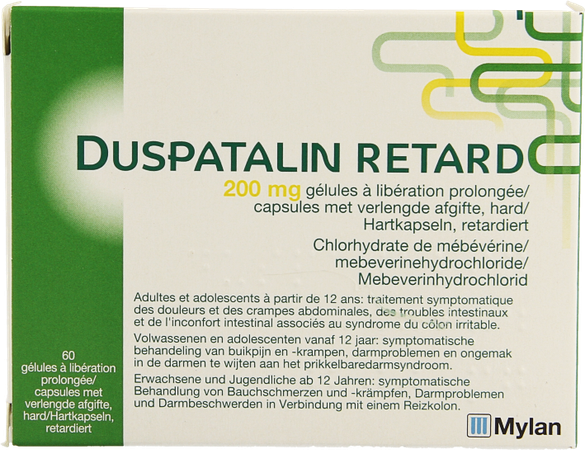Duspatalin Retard 200mg Pi Pharma Caps Dur 60 Pip 2