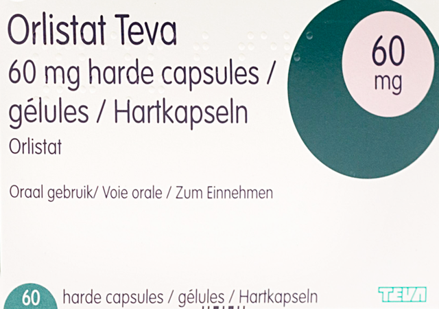 Orlistat Teva Caps Dure 60 X 60mg 5
