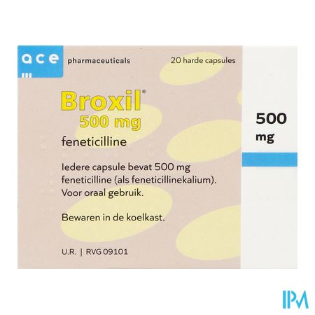 Broxil 500mg Caps 20 1