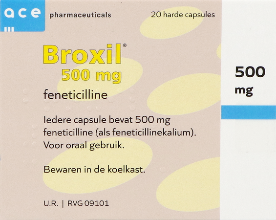 Broxil 500mg Caps 20 1