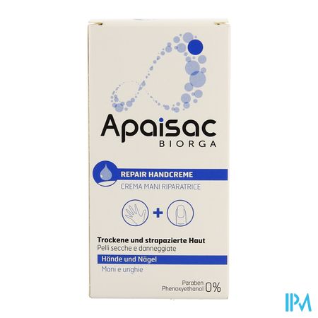 Apaisac Biorga Handcreme Herstellend Tube 50ml 3