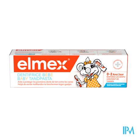 Elmex Dentifrice Bebe 0-2a 50ml Nf