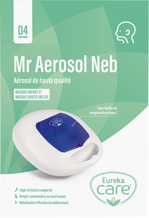 Aerosol Neb Eureka Care Mr Aerosol Bleu
