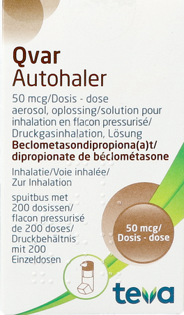 Qvar 50 Ucb Autohaler Dose 200 X 50mcg 1