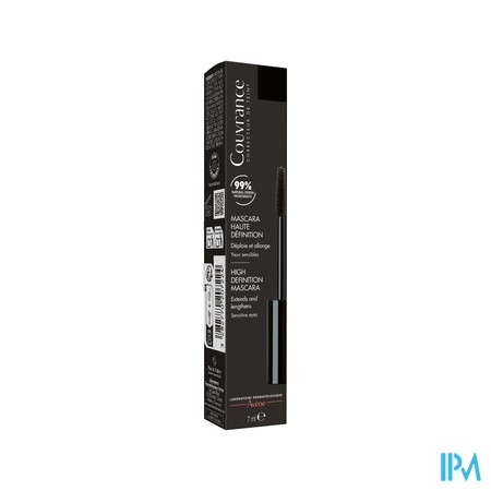 Avene Couvrance Mascara High Definition Zwart 7ml