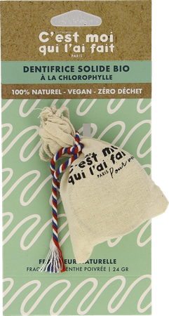 Diet Cmqlf Tandpasta Vast Chlorophyl Bio 25g 1