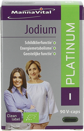 Mannavital Jodium Platinum Bio V-caps 90 4