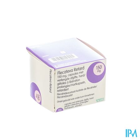 Flecateva Retard 150mg Caps Verlengde Afgifte 100