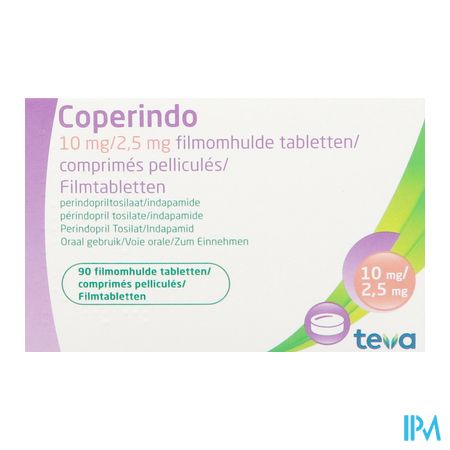 Coperindo 10mg/2,5mg Comp Pell 90 2