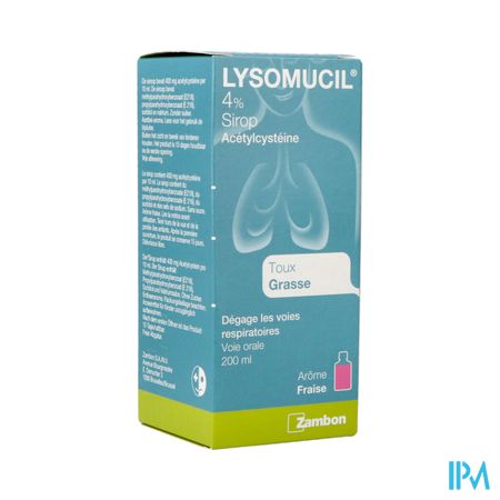 Lysomucil 4% Sirop 200ml