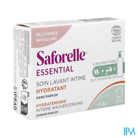 Saforelle Essent.soin Lav.int.hydra Pdr Rech.4x6g