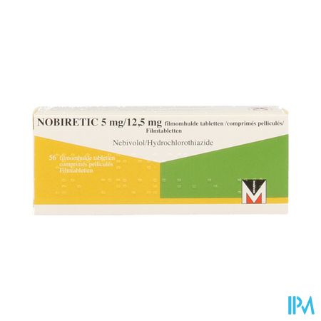 Nobiretic 5mg/12,5mg Comp 56