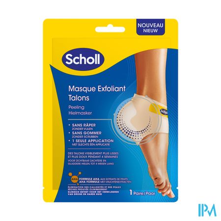 Scholl Masque Exfoliant Talon 18g