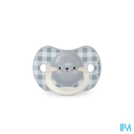 Suavinex N&d Soother Sili.rev.0-6m Bear Bl Duo 3
