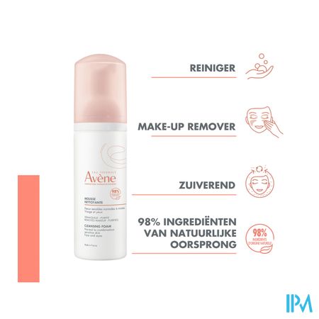 Avene Essentiels Reinigende Mousse 50ml 4