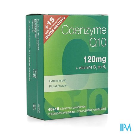 Coenzyme Q10 120mg Tabl 45+15 Gratuit Revogan