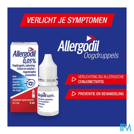 Allergodil Collyre Fl 6ml 11