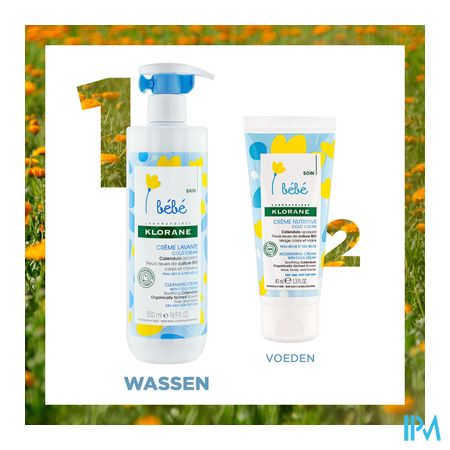Klorane Bb Wascr Cold Cream Tube 500ml 9