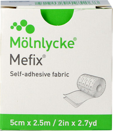 Mefix Zelfklevende Fixatie 5,0cmx 2,5m 1 310570 1