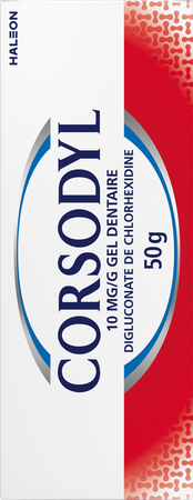 Corsodyl 10mg/g Tandgel Tube 50g