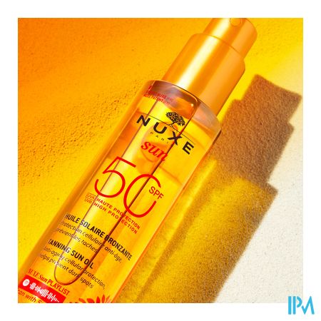 Nuxe Sun Huile Bronz. Ip50 Visage&corps150ml 7