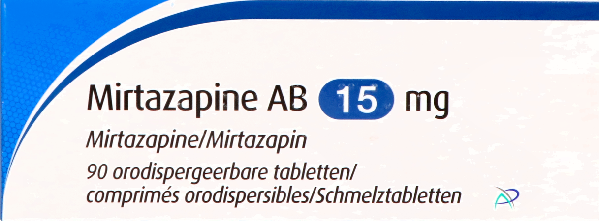 Mirtazapine Apotex 15mg Comp Orodisp 90 2