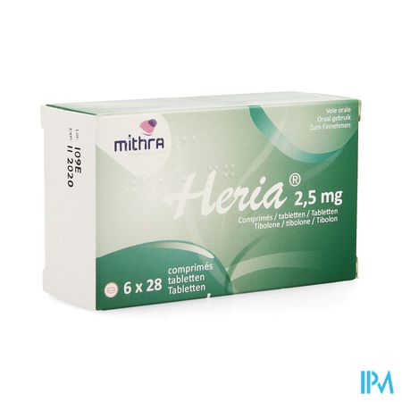 Heria 2,5mg Tabs 6x28 Impexeco Pip