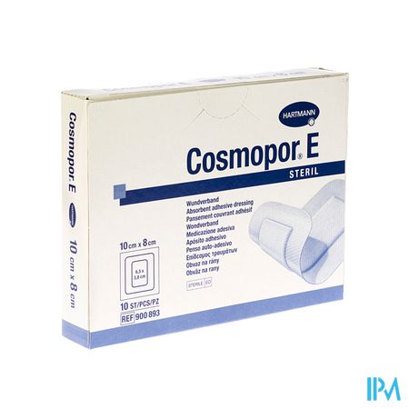 Cosmopor E Latexfree 10x8cm 10 P/s