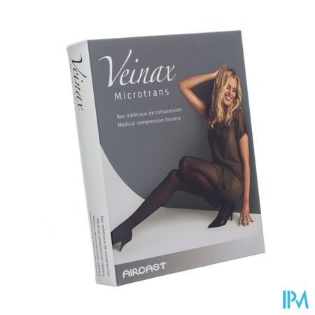 Veinax Mi-bas Microtrans 2 Long Noir Taille 2