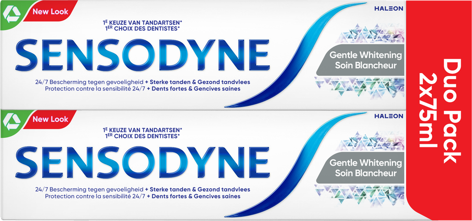 Sensodyne Gentle Whitening Tandpasta Tube 2x75ml