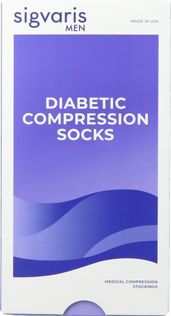 Sigvaris Diabetic Man Kniekous Xl Short Wit 2