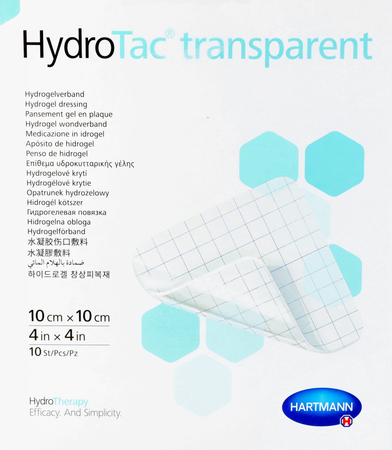 Hydrotac Transparent 10x10cm 10 6859060 Hartmann 2