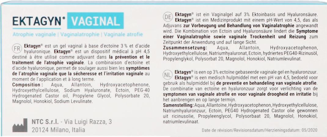 Ektagyn Tube 30ml + 7 Canulen 6